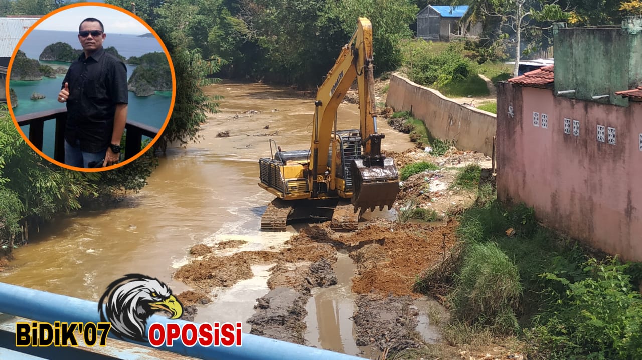 Proyek RR Pelapis di Sungai Air Kotok Sudah Mencapai 60%