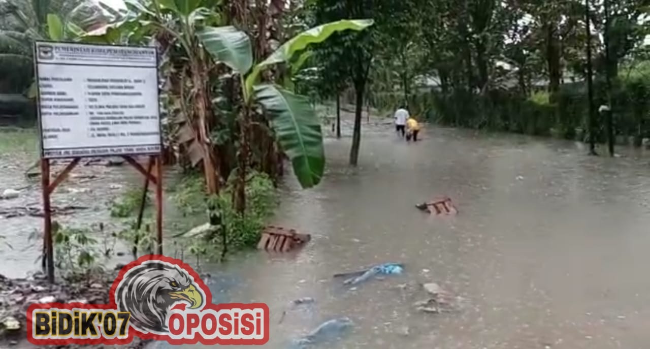 Diduga Akibat Proyek PUPR Pematang Siantar Semraut, Warga Langganan Banjir ?