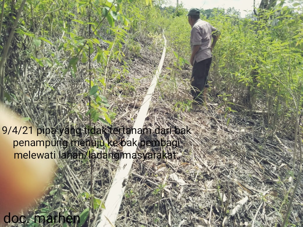 PAMSIMAS MUBAZIR SAWAH MASYARAKAT HANCUR  PELAKUNYA BEBAS 