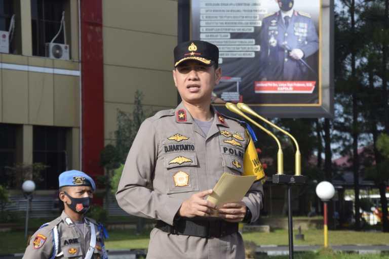 Brimob Polda Sumut Siap Amankan PSU Di Labuhan Batu
