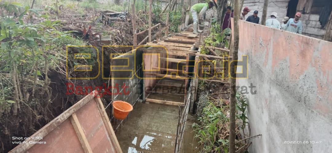 Pembangunan Drainase Koto Baru Kerinci, ‘’Asal Jadi’’ 1