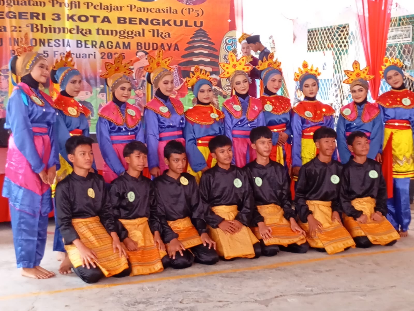 Gelar Karya P5 SMP N 3 Kota Bengkulu Sukses, Melalui Budaya Bangun Jiwa Patriot 1