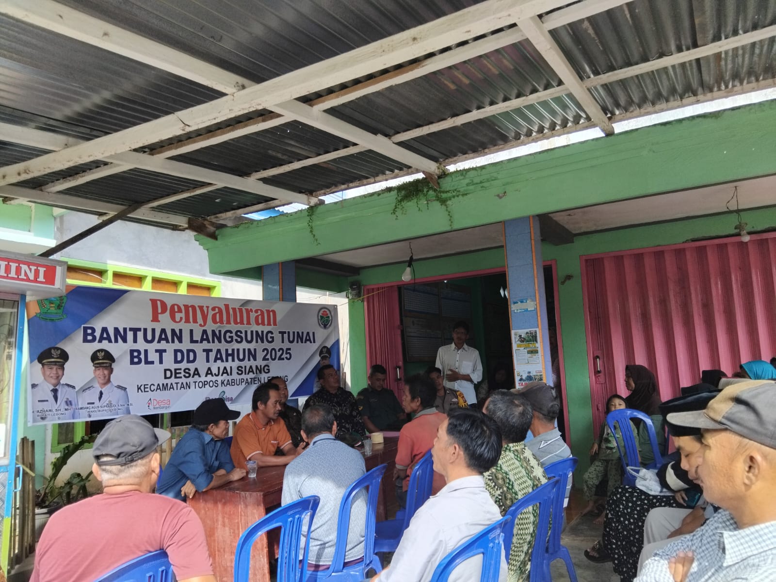 Pemdes Ajai Siang Komit Salurkan BLT - DD Tepat Sasaran & Transparan 1