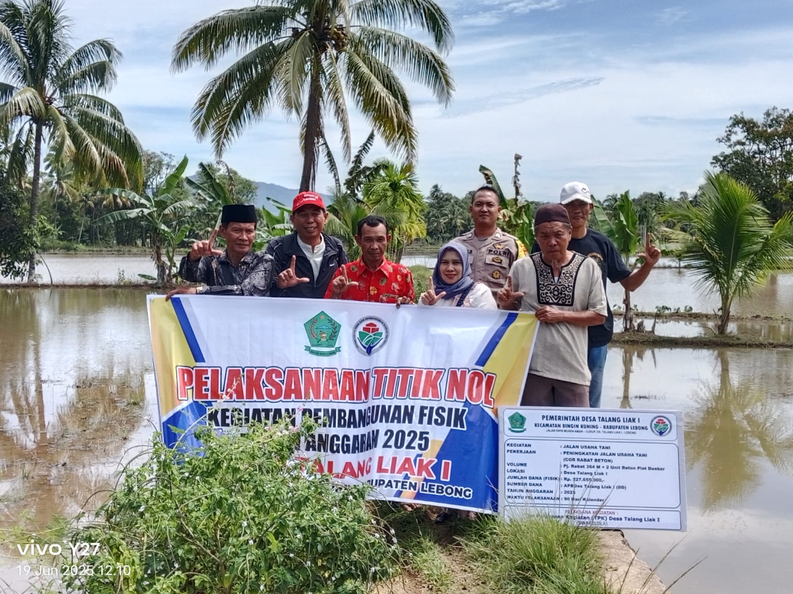 Dorong Sektor Pertanian, Pemdes Talang Liak I Bakal Bangun JUT & Rehab Irigasi 1