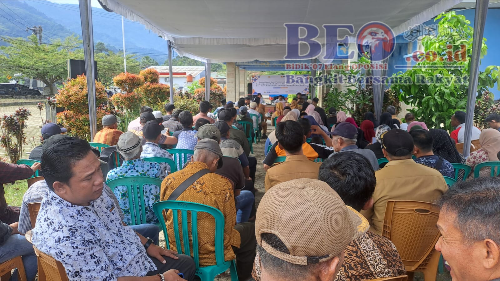 Dukung Program Pusat, BWS Sumatera VII Gelar Sosialisasi Bakal Rehab D.I. Sungai Ketahun 3