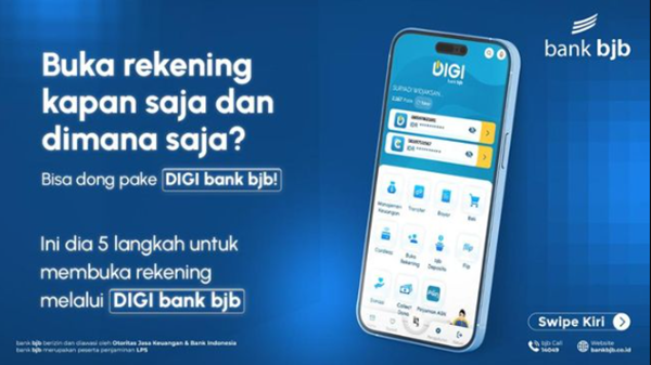 Cara Buka Rekening BJB Online dan Offline, Cek Syaratnya