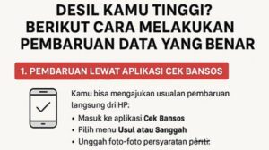 Cek Desil Bansos Online Lewat HP, Bisa Tahu Kelayakan Penerima Bantuan