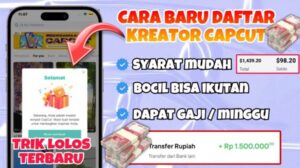 Cara Mendapatkan Uang dari CapCut, Cocok untuk Pemula Tanpa Modal