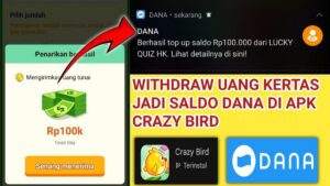 Viral! Aplikasi Bird Money Penghasil Uang 2026, Cara Daftar dan Tarik Saldo DANA