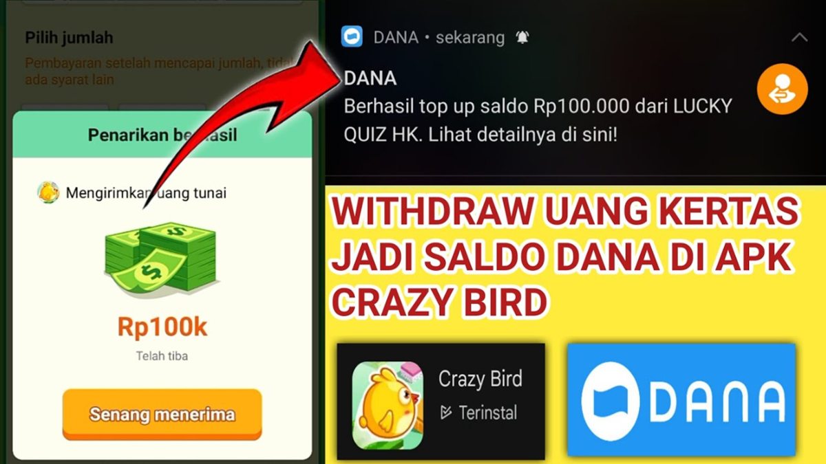 Viral! Aplikasi Bird Money Penghasil Uang 2026, Cara Daftar dan Tarik Saldo DANA