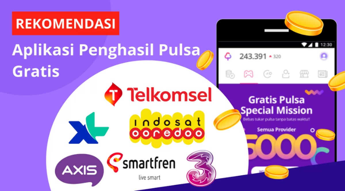 Aplikasi Penghasil Pulsa Gratis, Benarkah Bisa Dapat Pulsa Tanpa Top Up