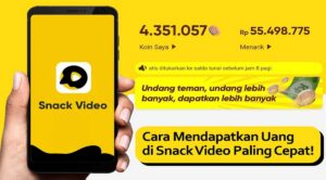 Aplikasi Snack Video Penghasil Uang, Tanpa Modal Bisa Dapat Cuan Harian
