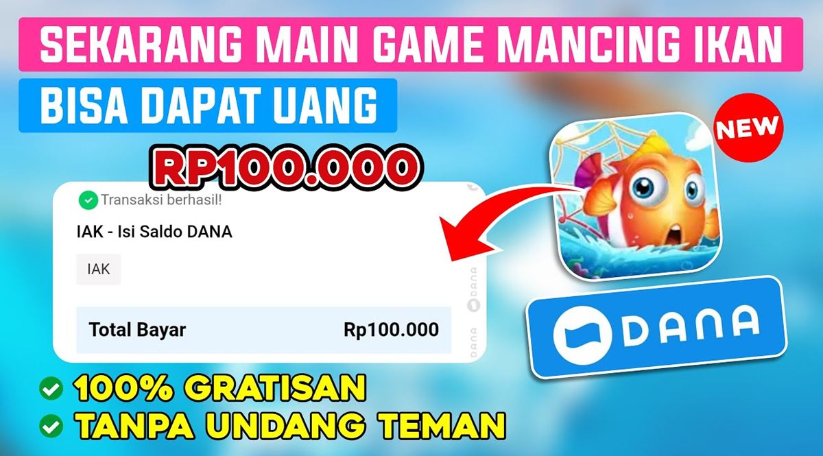 Daftar Game Memancing Penghasil Uang 2026, Main Santai Auto Cuan