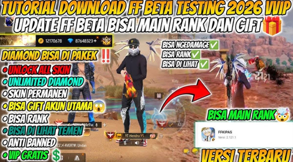 FF Kipas Update V2 Terbaru 2026, Ini Settingan Sensitivitas Auto Headshot