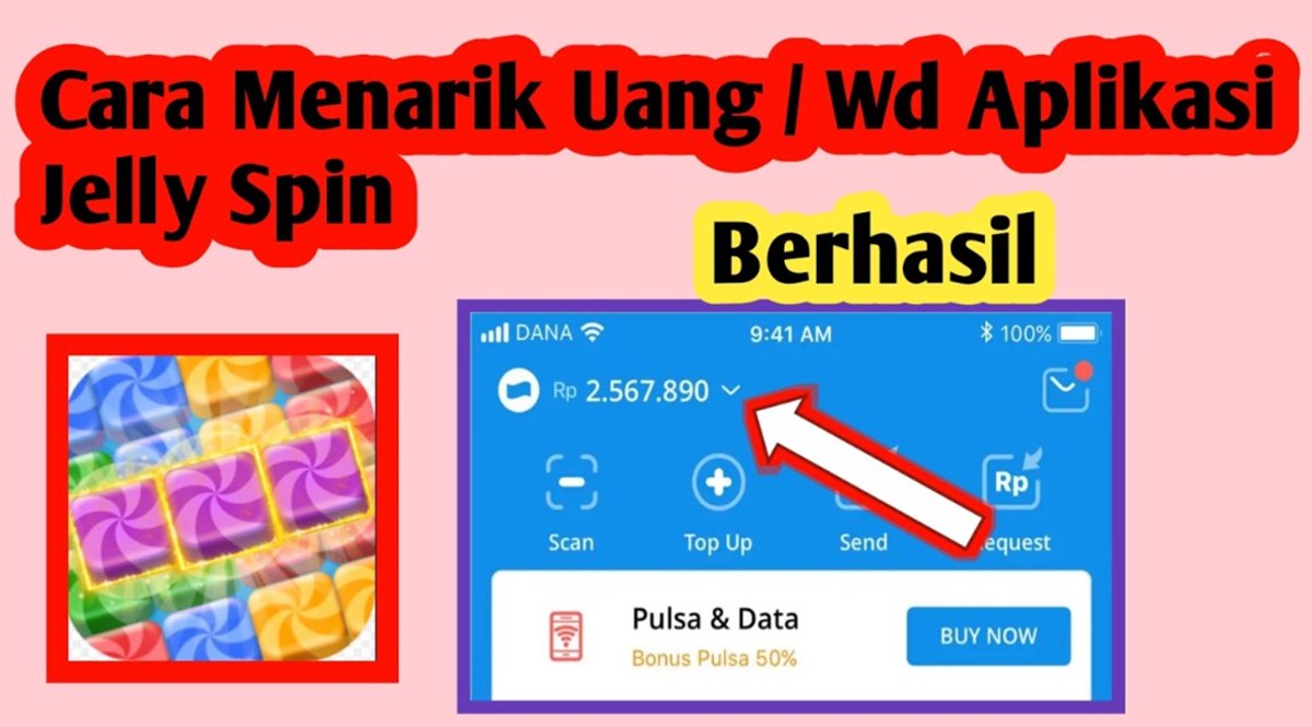 Jelly Spin Game Penghasil Uang 2026, Benarkah Bisa Cair ke DANA Ini Faktanya