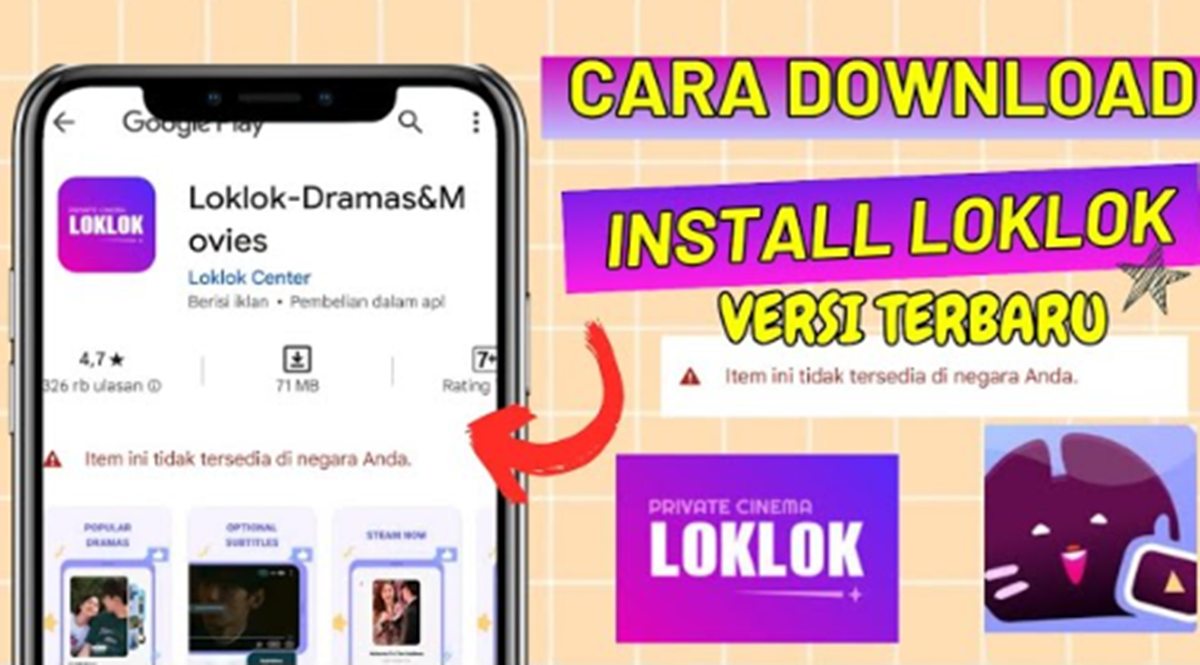 Loklok APK Terbaru 2026, Nonton Film Gratis Sub Indo Tanpa Iklan!