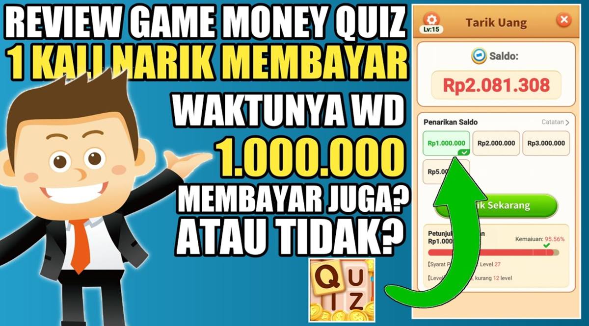 Money Quiz Penghasil Uang Terbaru 2026, Jawab Pertanyaan Bisa Dapat Cuan