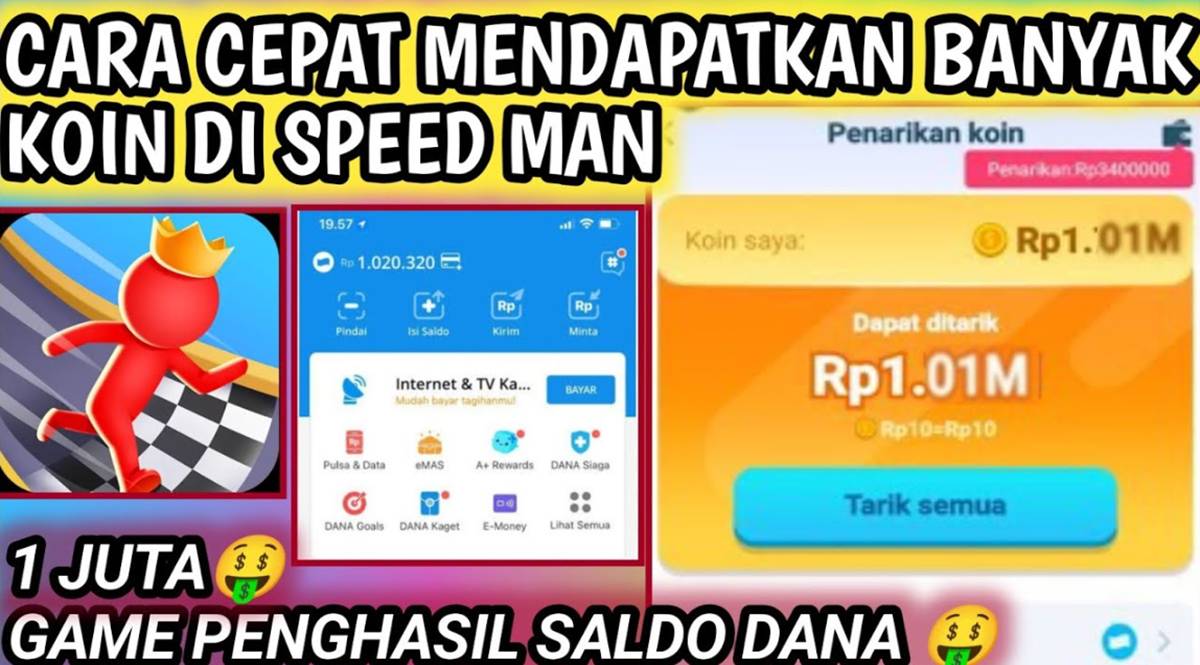 Review Aplikasi Speed Man Penghasil Uang, Aman atau Cuma Klaim