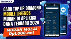 Tempat Top Up Diamond Mobile Legends Termurah 2026, Dijamin Hemat!!