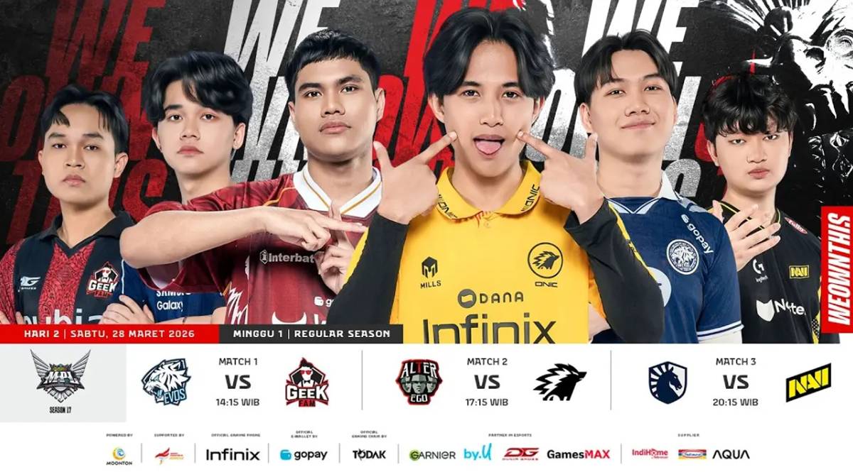 Jadwal MPL ID S17 Hari Ini 4 April 2026, Pertandingan Seru yang Wajib Ditonton!